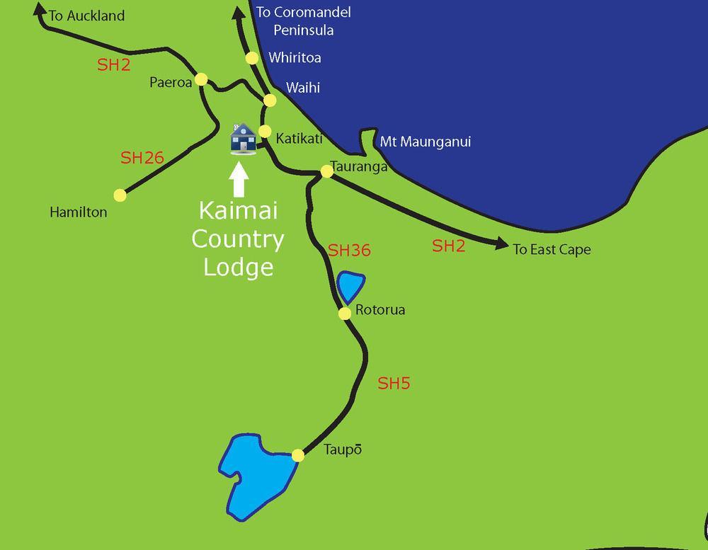 Kaimai Country Lodge Katikati Buitenkant foto